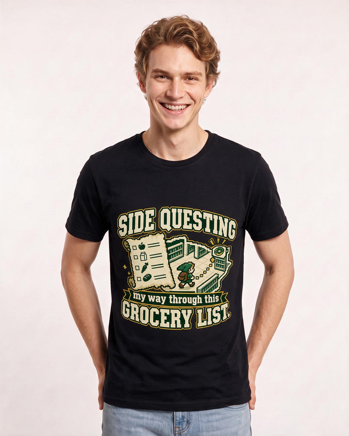 Gaming Black T-Shirt for Men – Game Night Graphic Tee product image 1
