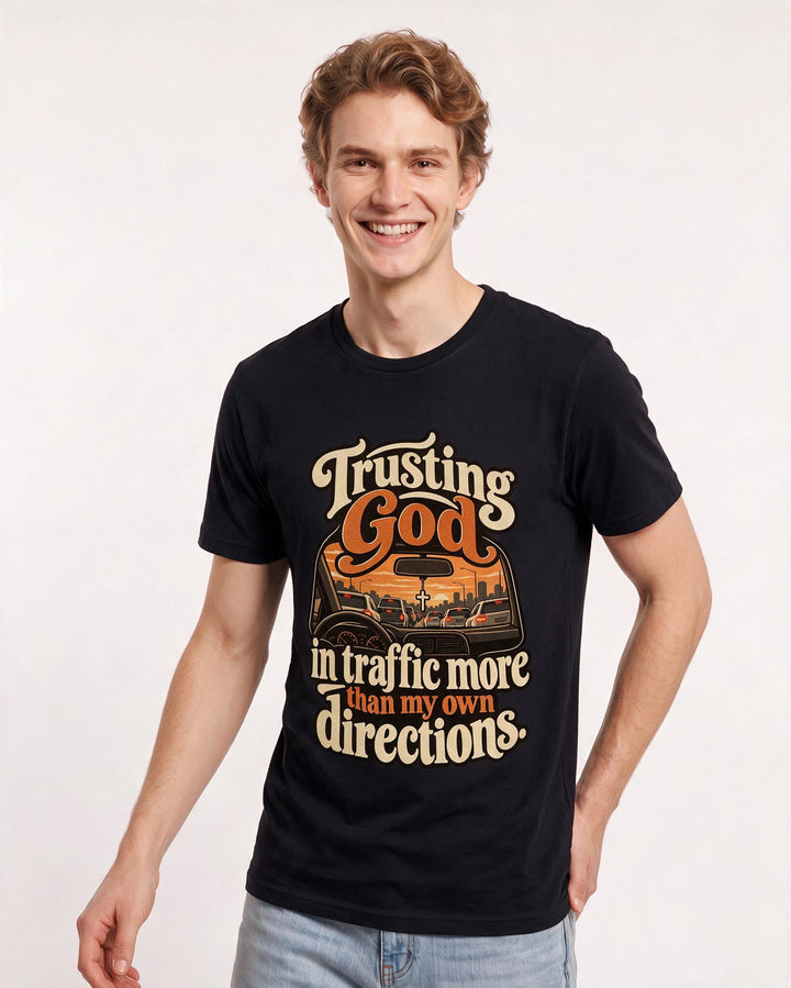 Christian Faith Black T-Shirt for Men – Everyday Expression Graphic Tee product image 1