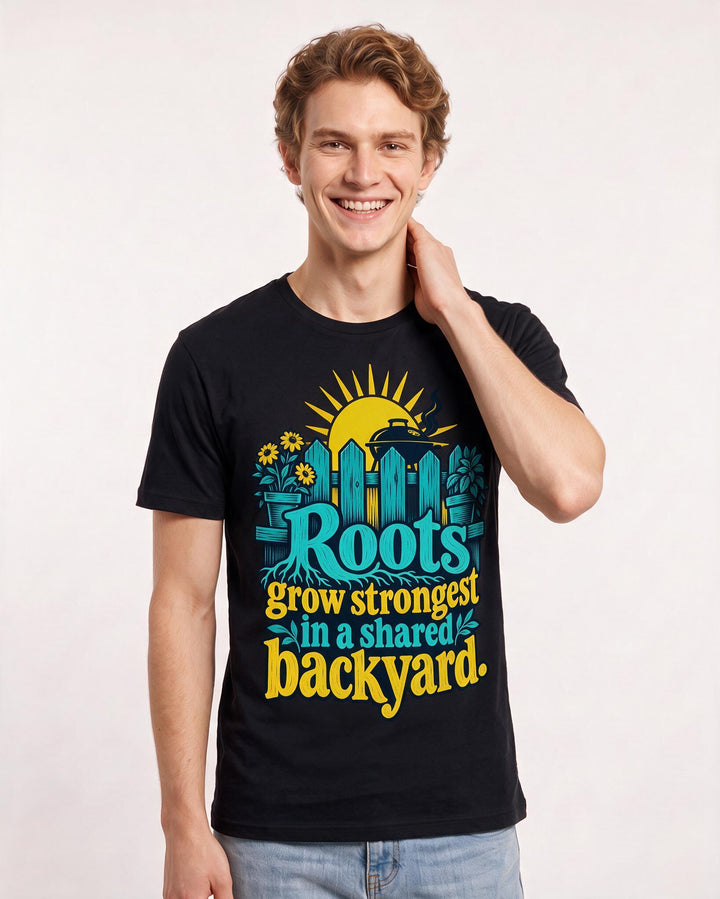 Patriotic Black T-Shirt for Men – Everyday Expression Graphic Tee product image 1