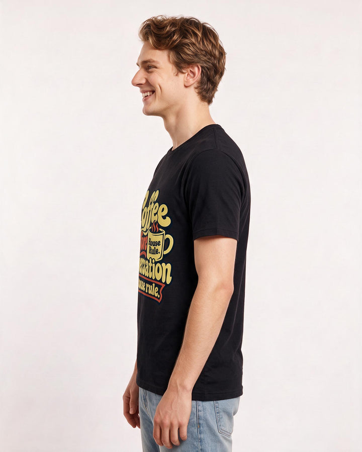 Mom Black T-Shirt for Men – Everyday Expression Graphic Tee product image 2