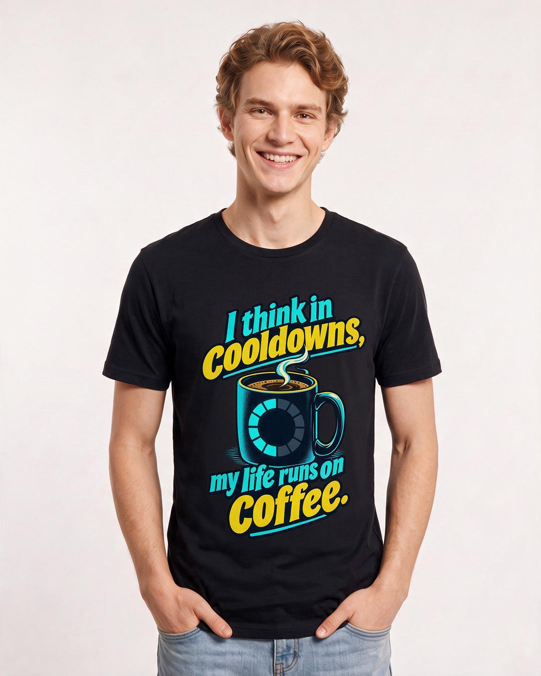 Gaming Black T-Shirt for Men – Game Night Graphic Tee product image 1