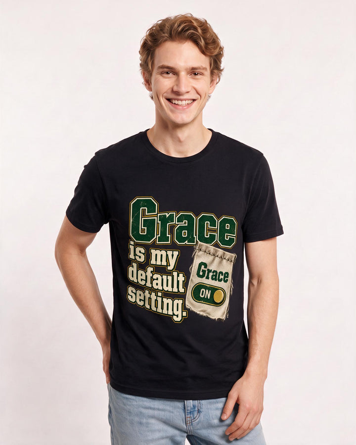Christian Faith Black T-Shirt for Men – Everyday Expression Graphic Tee product image 1