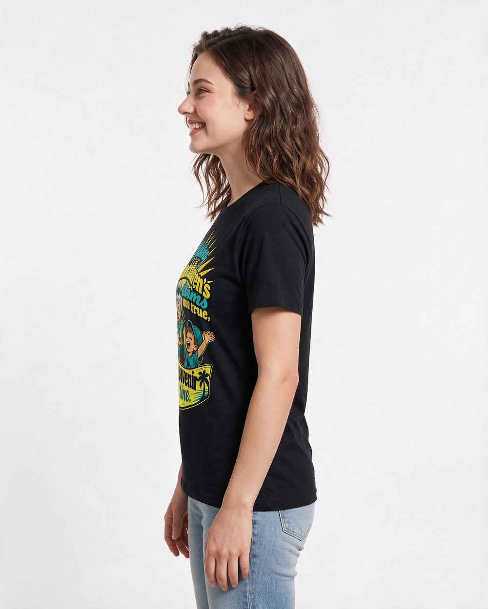 Mom Black T-Shirt for Women – Everyday Expression Graphic Tee product image 2