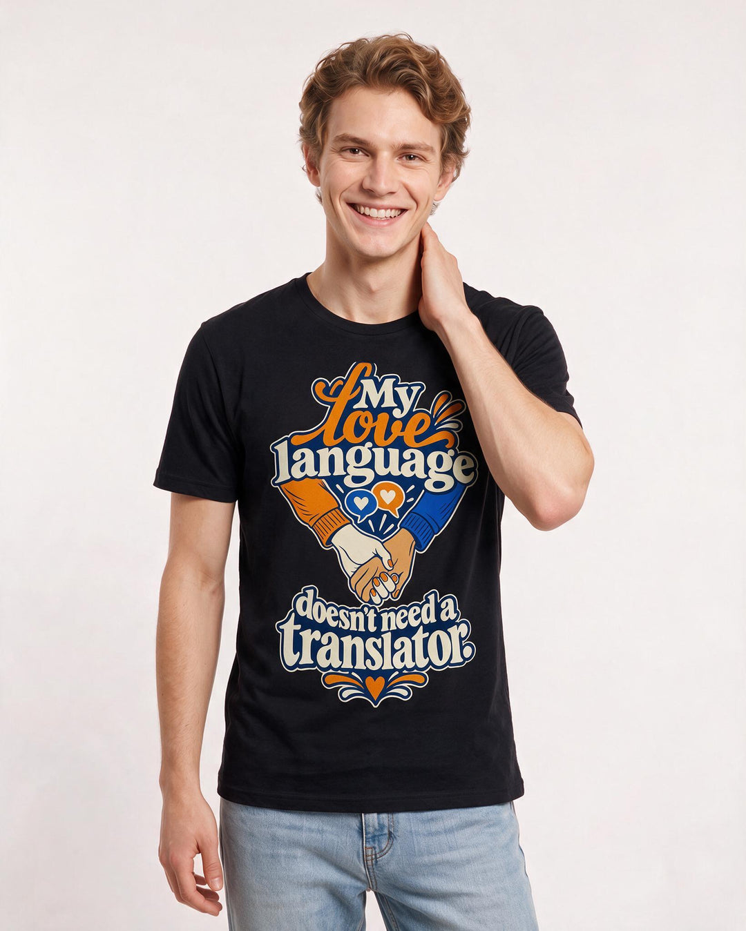 Pride Black T-Shirt for Men – Everyday Expression Graphic Tee product image 1