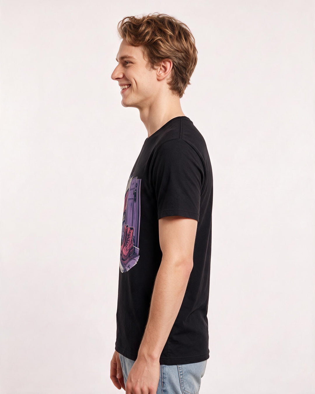Christian Faith Black T-Shirt for Men – Everyday Expression Graphic Tee product image 2